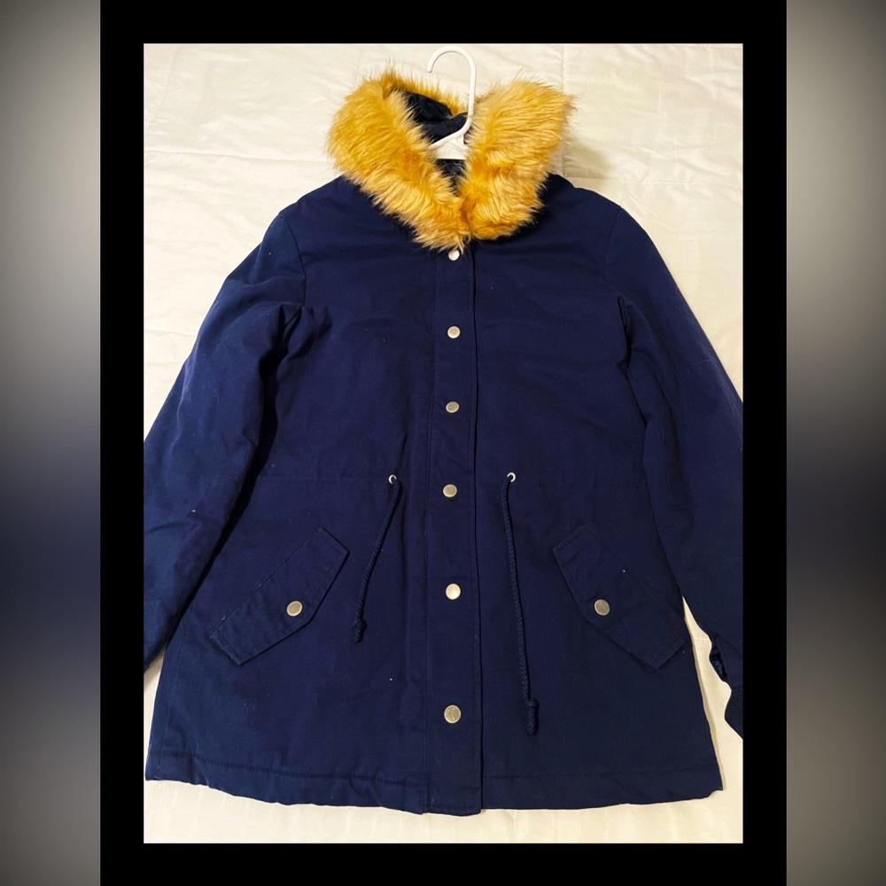 Navy blue coat